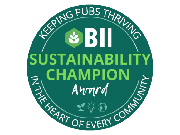 BII Sustainability Champion Award badge